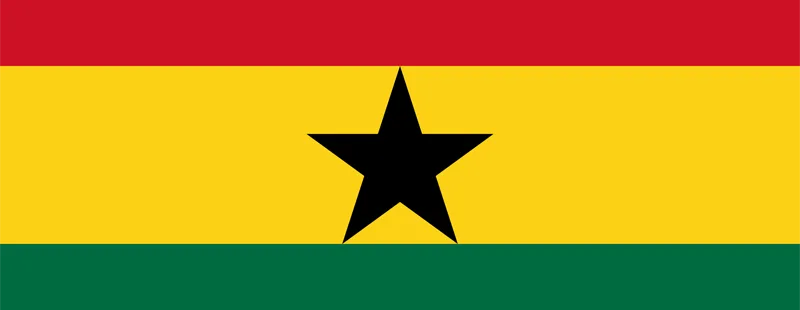 Ghana logo background