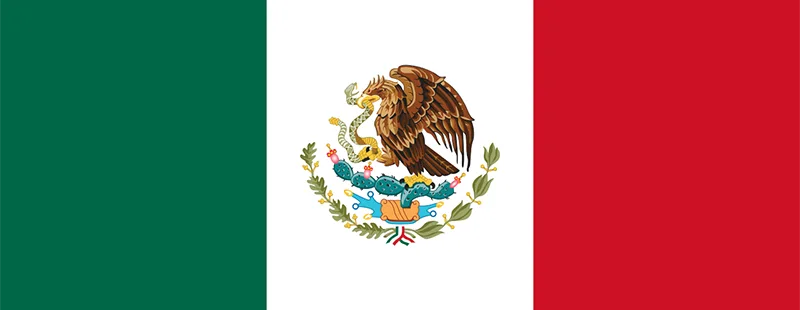 Mexico logo background