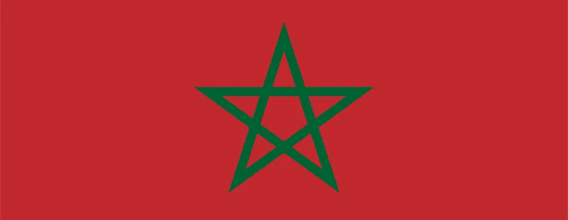 Morocco logo background