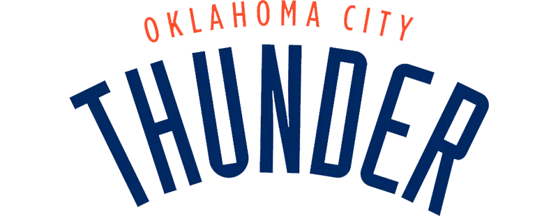 Oklahoma City Thunder logo background
