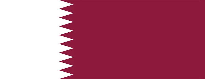 Qatar logo background