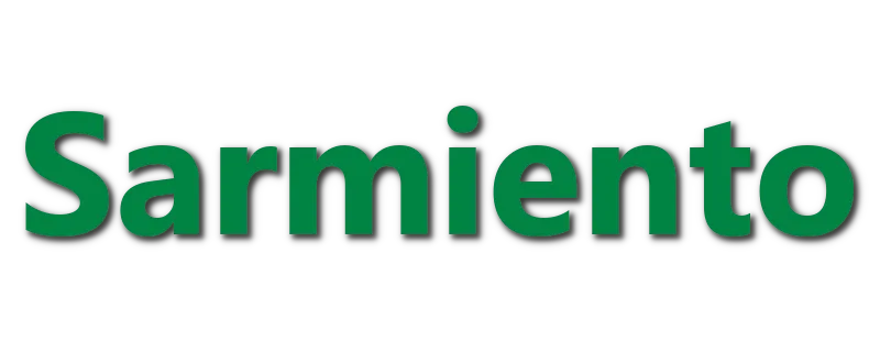 Sarmiento logo background