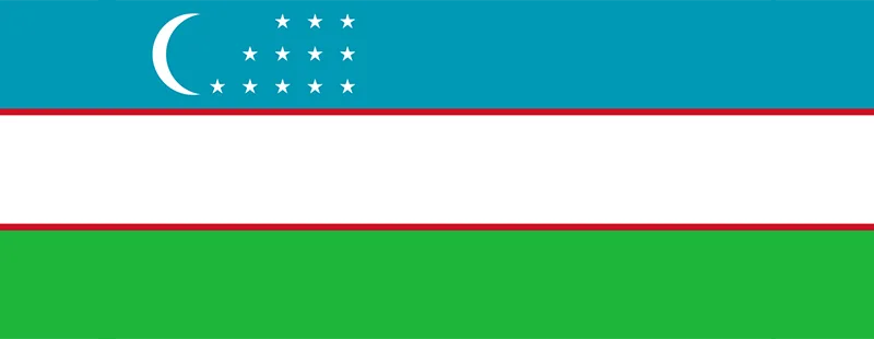 Uzbekistan logo background